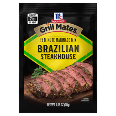 McCormick® Grill Mates® Brazilian Steakhouse Marinade Mix, 1.06 oz - Kroger