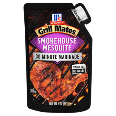 McCormick Grill Mates Smokehouse Mesquite 30 Minute Marinade, 5 oz