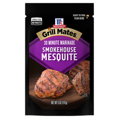 McCormick Grill Mates Smokehouse Mesquite 30 Minute Marinade, 5 oz, 5 Ounce