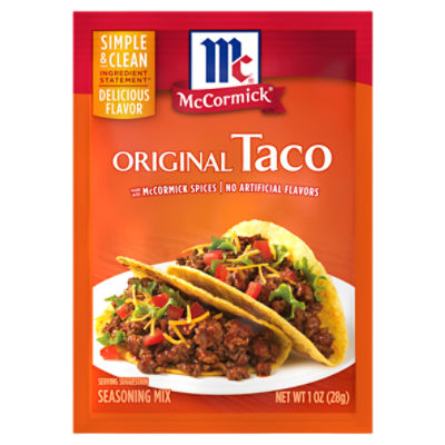 McCormick Taco Seasoning Mix, 1 oz Price Rite