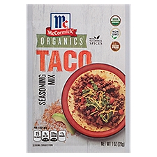 McCormick Organics Taco Seasoning Mix, 1 oz