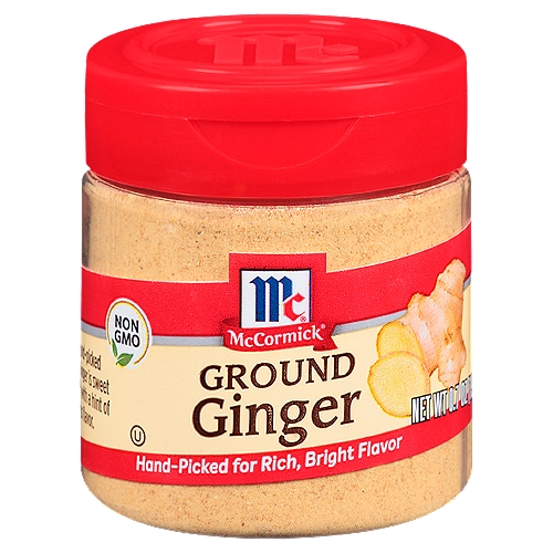 Thanks to its warm, spicy flavor profile, McCormick Ground Ginger lends itself to both sweet and savory dishes. It's an easy way to boost flavor in your favorite global dishes, including Asian and Indian cuisines.