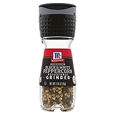 McCormick Premium Grinder, Black & White Peppercorn, 1.26 Ounce