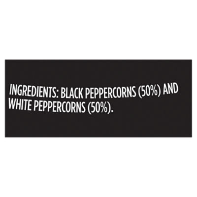 McCormick Premium Grinder Black & White Peppercorn, 1.26 oz