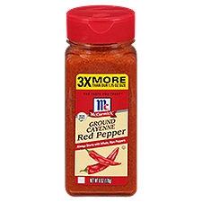 McCormick Ground Cayenne, Red Pepper, 6 Ounce