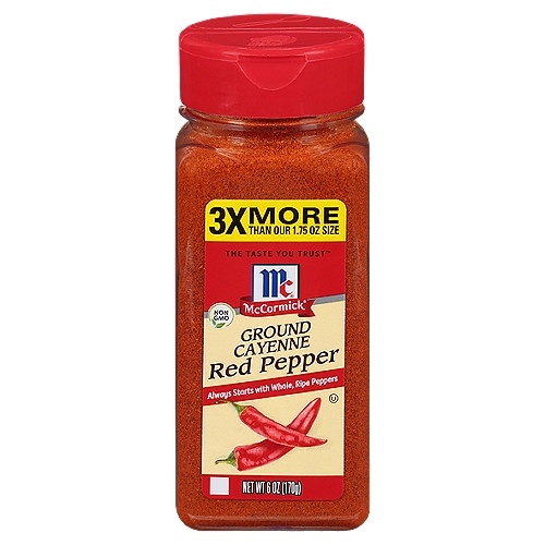 Ground Cayenne Red Pepper is popular among chefs and home cooks looking to enliven their dishes with vibrant flavor and fiery spice. They use it to add heat to everything from guacamole, salsa and tacos to chili and gumbo.