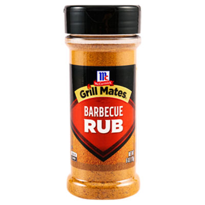 McCormick Grill Mates Barbecue Rub, 6 oz