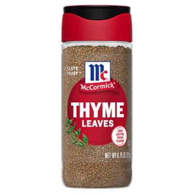 McCormick Thyme Leaves - Whole, 0.75 oz