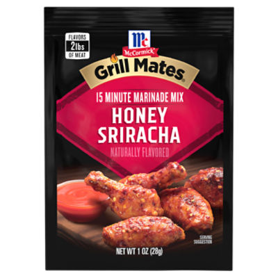 McCormick Grill Mates Marinade Mix - Honey Sriracha, 1 oz
