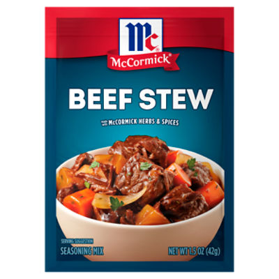 McCormick Beef Stew Seasoning Mix, 1.5 oz, 1.5 Ounce