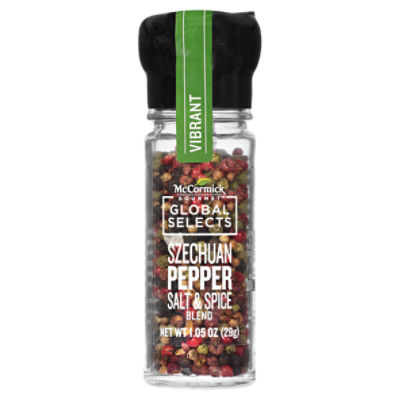 McCormick Gourmet Global Selects Vibrant Szechuan Pepper Salt & Spice Blend, 1.05 oz