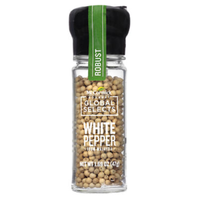 McCormick Gourmet Global Selects Robust White Pepper, 1.69 oz