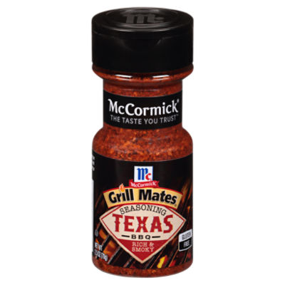 McCormick Grill Mates Texas BBQ Seasoning, 2.5 oz
