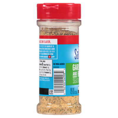 McCormick® Salt Free Garlic and Herb Seasoning