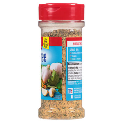 McCormick Salt Free Garlic and Herb Seasoning, 4.37 oz