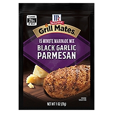 McCormick Grill Mates Black Garlic Parmesan 3-in-1 Seasoning Mix, 1 oz