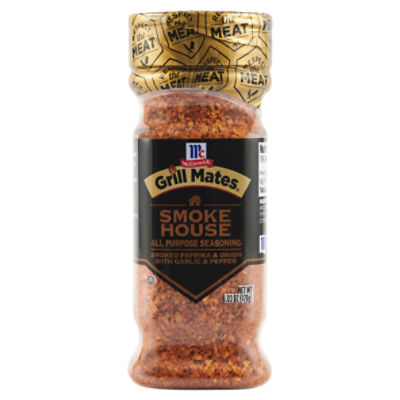 McCormick Grill Mates Smoked Paprika & Onion with Garlic & Pepper Grilling Seasoning, 6.03 oz