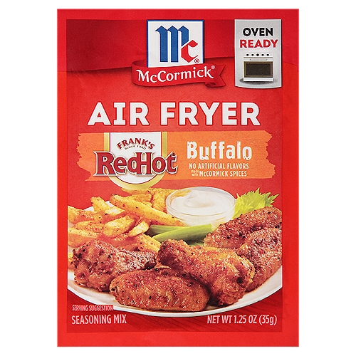 McCormick Air Fryer Buffalo Seasoning Mix, 1.25 oz