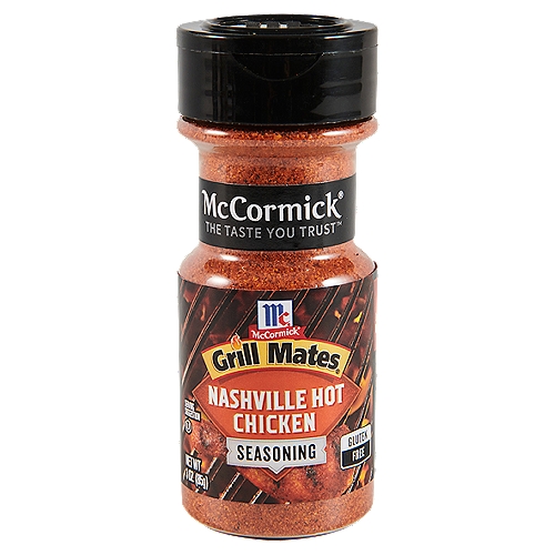 McCormick Grill Mates NashvilleHot Chicken Seasoning, 3 oz