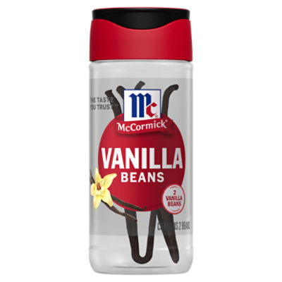 McCormick Whole Vanilla Beans, 2 ct