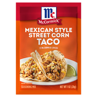 McCormick Taco Seasoning Mix - Mexican Style Street Corn, 1 oz, 1 Ounce