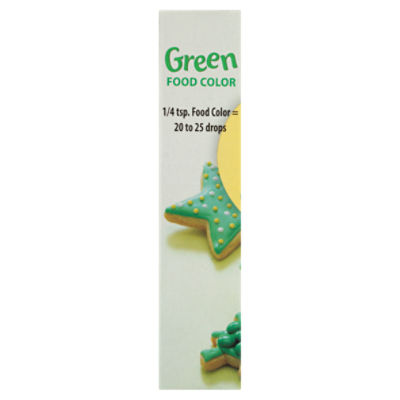 McCormick Culinary Green Food Coloring, 16 fl oz - One 16 Fluid Ounce Green Liquid  Food Coloring, Add Vivid Green Color to Cakes, Cookies, Icings and More