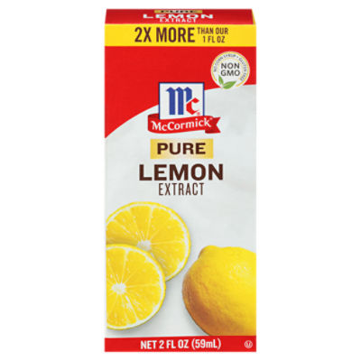 McCormick Pure Lemon Extract, 2 fl oz