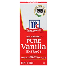 McCormick All Natural Pure, Vanilla Extract, 2 Fluid ounce