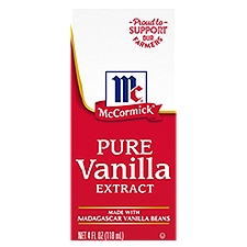 McCormick All Natural Pure Vanilla Extract, 4 Fluid ounce