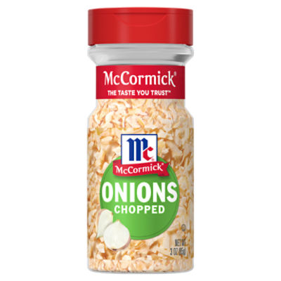McCormick Onions - Chopped, 3 oz