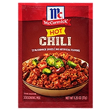 McCormick Hot Chili Seasoning Mix, 1.25 Ounce