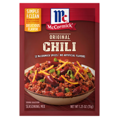 Mccormick Seasoning Mix, White Chicken Chili - 1.25 oz