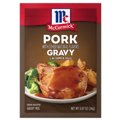 McCormick Gravy Mix - Pork, 0.87 oz