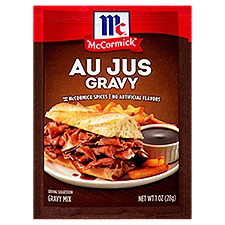 McCormick Au Jus Gravy Mix, Seasoning Packet, 1 Ounce