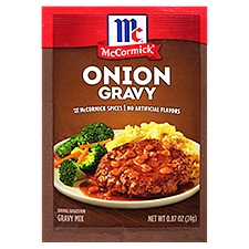 McCormick Onion, Gravy Mix, 0.87 Ounce