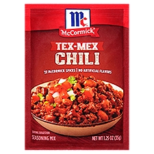 McCormick Tex-Mex Chili Seasoning Mix, 1.25 Ounce