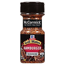 McCormick Grill Mates Hamburger, Seasoning, 2.75 Ounce