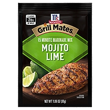 McCormick Grill Mates Mojito Lime, Marinade Mix, 1.06 Ounce