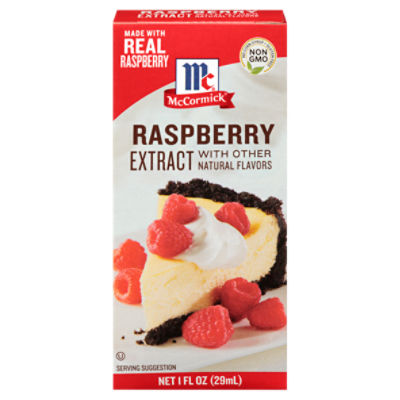 McCormick Raspberry Extract With Other Natural Flavors, 1 fl oz