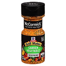McCormick Grill Mates Garden Vegetable, Seasoning, 3.12 Ounce
