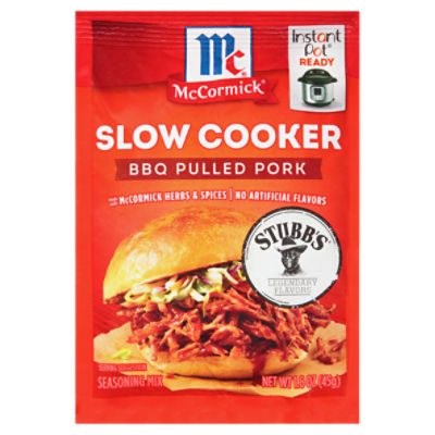 McCormick Slow Cooker BBQ Pulled Pork Seasoning Mix, 1.6 oz