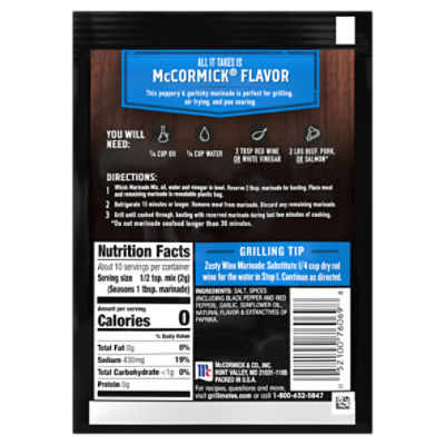 Mccormick montreal shop steak marinade