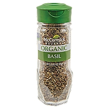 McCormick Gourmet Organic, Basil Leaves, 0.55 Ounce