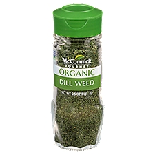 McCormick Gourmet Organic, Dill Weed, 0.5 Ounce