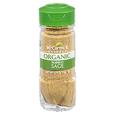 McCormick Gourmet Organic Rubbed Sage, 0.75 oz