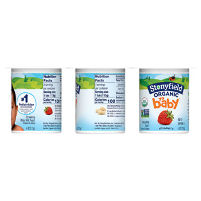 Stonyfield yo hot sale baby yogurt