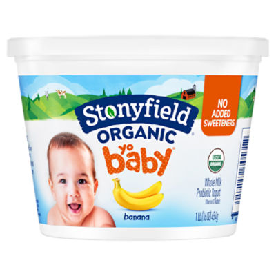 Stonyfield organic 2024 baby yogurt