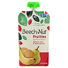 Beech-Nut Fruities Stage 2 (from About 6 Months) Banana, Pear & Sweet Potato 3.5 oz, 3.5 Ounce