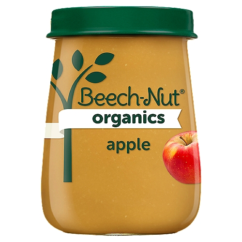 Beech-Nut Organics Apple Baby Food, Stage 1, 4 Months+, 4 oz
Real food for babies™