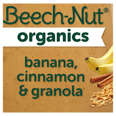 Organics Banana, Cinnamon & Granola Jar Stage 2 - Beech-Nut